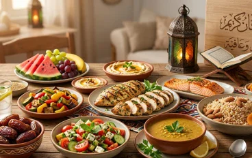 أفضل المأكولات التي يجب تناولها في شهر رمضان لجسم مفعم بالحيوية 