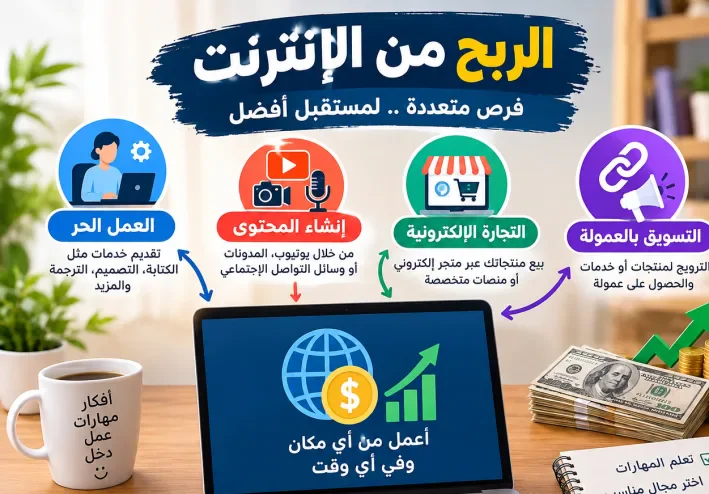 الربح من الانترنت