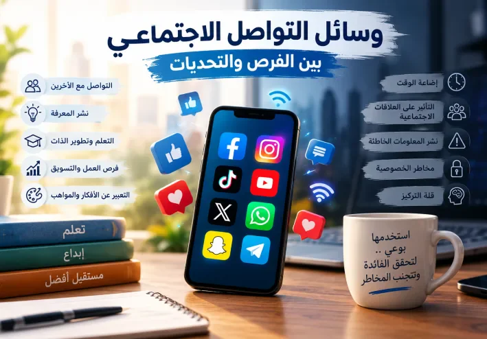 مواقع التواصل الاجتماعي: بين الفرص و التحديات