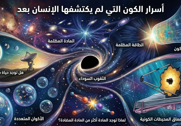 أسرار الكون التي لم يكتشفها الإنسان بعد