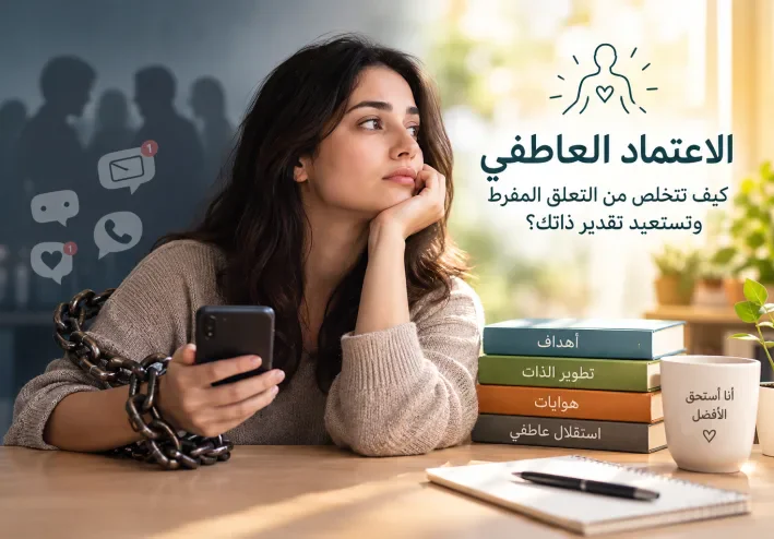 الاعتماد العاطفي: كيف تتخلص من التعلق المفرط وتستعيد تقديرك لذاتك؟