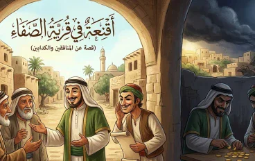 اقنعة فى قرية الصفاء  و سالم وطارق 
