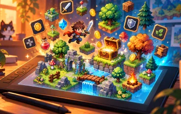 بيع تصاميم الألعاب على itch.io