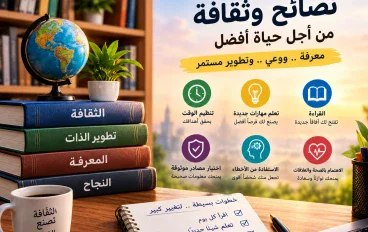 نصائح وثقافه وتعلم مهاره