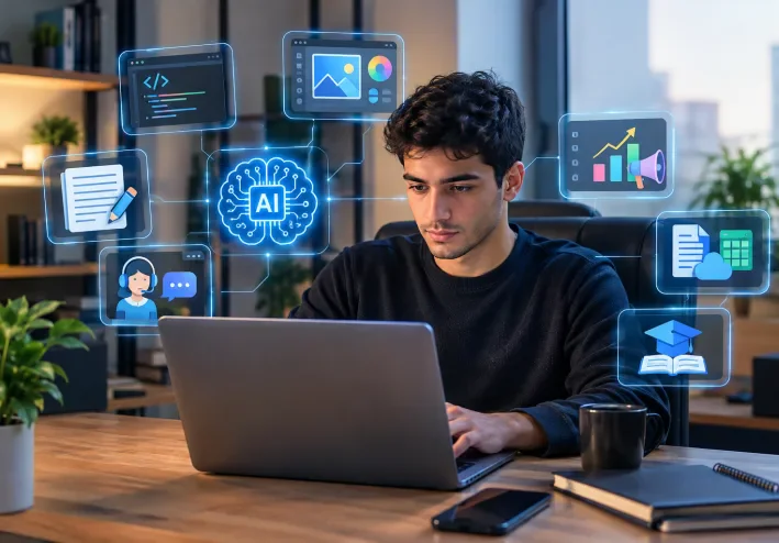 7 وظائف بدأت تتغير بسبب الذكاء الاصطناعي وكيف تستعد للمستقبل