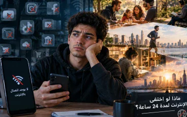 ماذا لو اختفى الإنترنت لمدة 24 ساعة؟ يوم واحد سيغيّر كل شيء