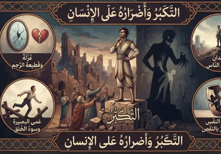 التكبر وأضراره على الإنسان