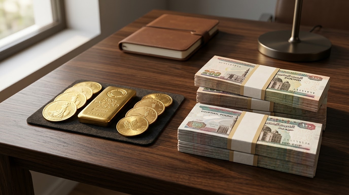 هل شراء الذهب للادخار أفضل من الاحتفاظ بالنقود؟ مقارنة شاملة
