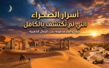 أسرار الصحراء التي لم تُكتشف بالكامل: خبايا وألغاز مدفونة تحت الرمال الذهبية 🏜️✨