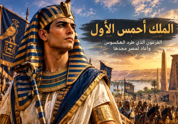 الملك أحمس الأول.. الفرعون الذي طرد الهكسوس وأعاد لمصر مجدها وبدأ عصر الإمبراطورية المصرية
