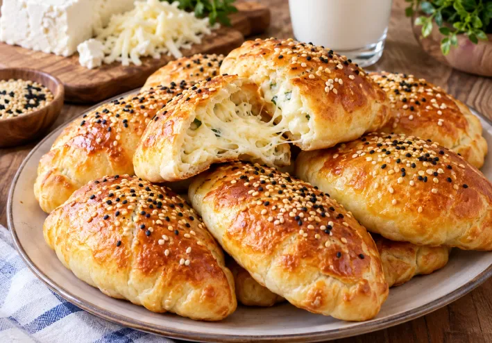 معجنات الجبن الهشة.
