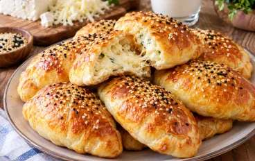 معجنات الجبن الهشة.