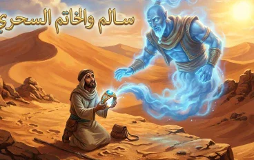 سالم والخاتم السحرى