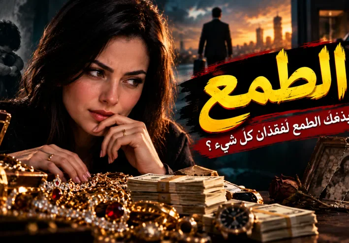 الطمع لا يشبع