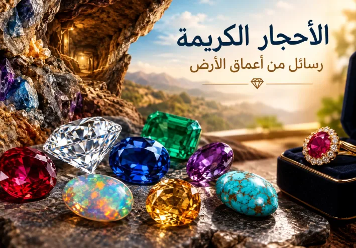 الأحجار الكريمة: رسائل من أعماق الأرض