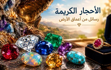 الأحجار الكريمة: رسائل من أعماق الأرض