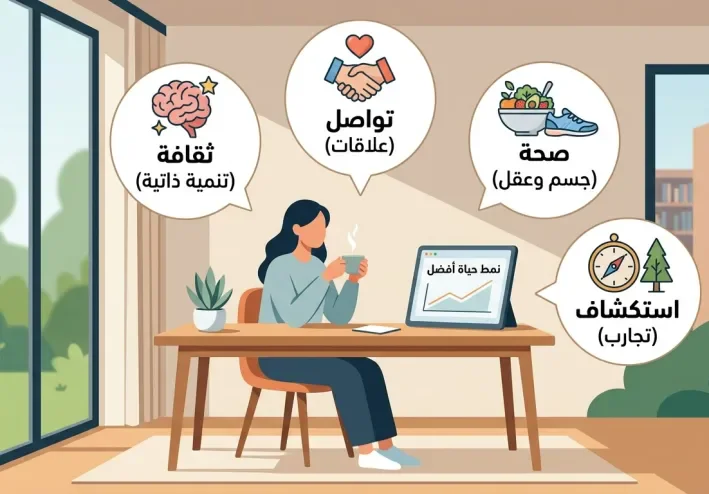 🌟 نصائح وثقافة: خطوات بسيطة لحياة أفضل وأكثر وعيًا