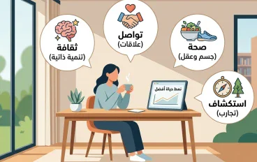 🌟 نصائح وثقافة: خطوات بسيطة لحياة أفضل وأكثر وعيًا