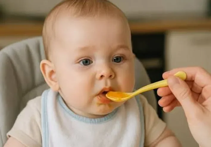 إدخال الأكل للرضيع: 7 أخطاء عملتها وأنا فاكرة إني بساعد بنتي تزيد وزنها