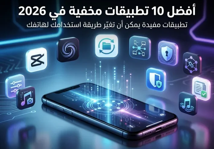 🔥 أفضل 10 تطبيقات في 2026: تطبيقات لازم تكون على موبايلك