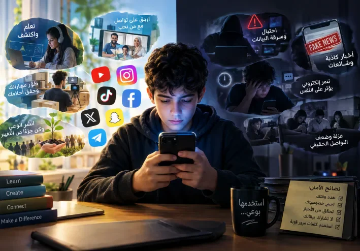مواقع التواصل الاجتماعي: سلاح ذو حدين
