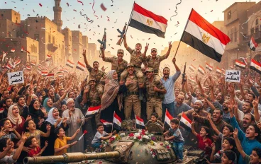 حرب أكتوبر.. ملحمة انتصار وفرحة شعب لا تُنسى  مقدمة ونشهد علي قوتنا وشجاعة جنودنا في المعارم