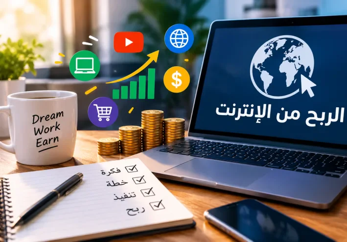💰 الربح من الإنترنت: أفضل الطرق لزيادة دخلك من المنزل