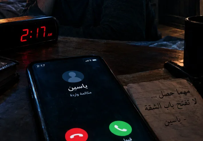 المكالمة التي جاءت من الغد