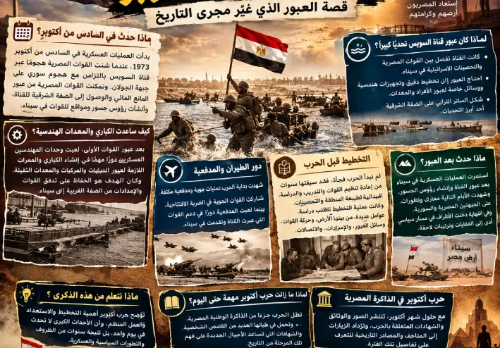 ذكرى نصر أكتوبر 2026.. حكاية يوم غيّر التاريخ وأعاد الثقة للمصريين