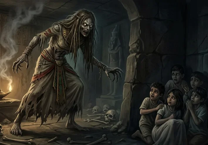 🧟 أمنا الغولة.. الحكاية المرعبة التي أخافت أجيالًا من المصريين