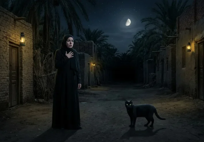 🐈⬛ القطة السوداء المسكونة.. ليه ظهورها بالليل كان بيخوف الناس؟