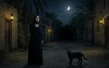 🐈‍⬛ القطة السوداء المسكونة.. ليه ظهورها بالليل كان بيخوف الناس؟
