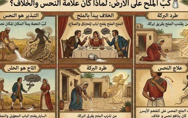 🧂 كبّ الملح على الأرض.. ليه الناس زمان اعتبروه علامة على النحس والخلاف؟