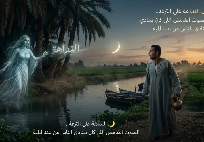 🌙 النداهة على الترعة.. الصوت الغامض اللي كان بينادي الناس من عند الميه