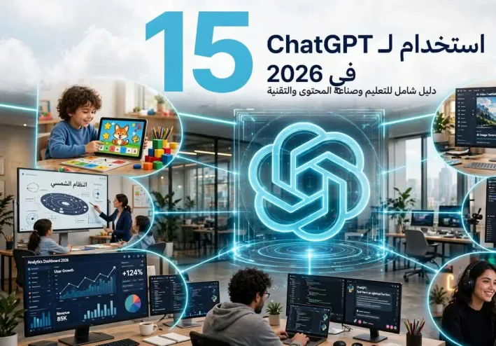 أكثر من مجرد دردشة: 15 طريقة لاستخدام شات جي بي تي في 2026