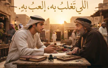 إلى تغلب به إلعب به 
