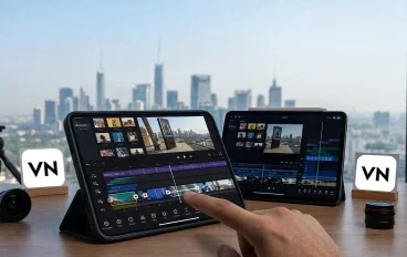 تطبيق VN للمونتاج: أداة احترافية بين يديك