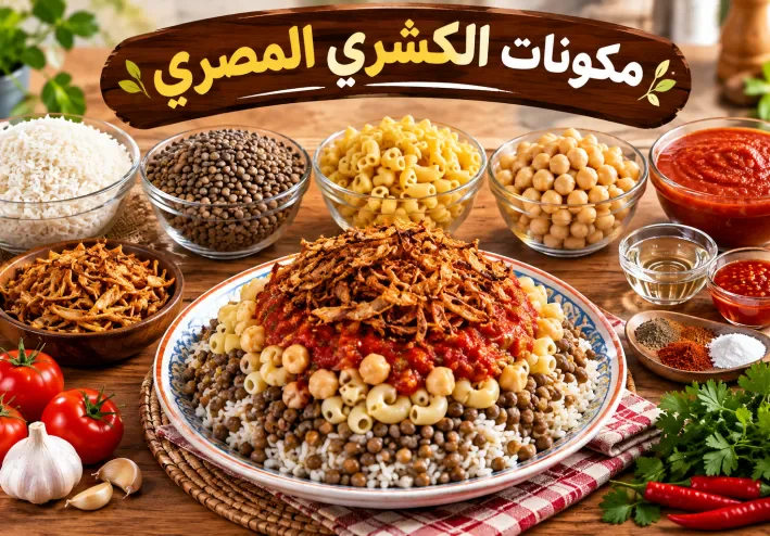الكشري المصري: طبق واحد يجمع النكهات والحكايات