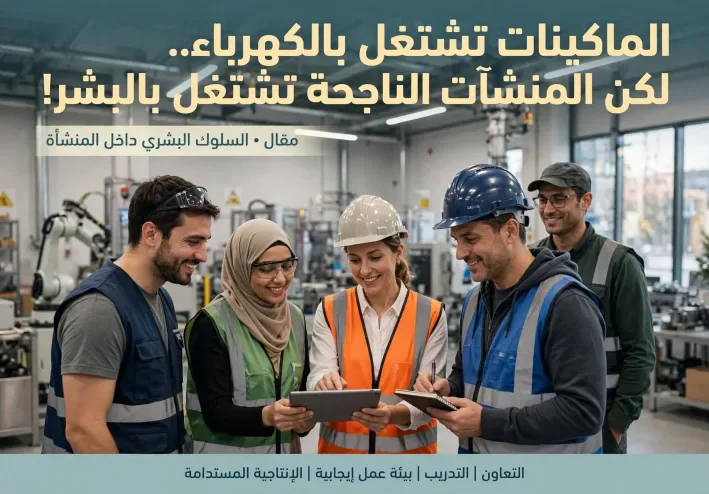 هل تدير ماكينات أم تدير بشراً؟ الفرق يصنع النجاح!
