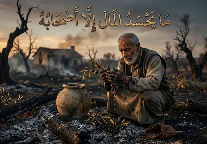 ما يحسد المال إلا أصحابه