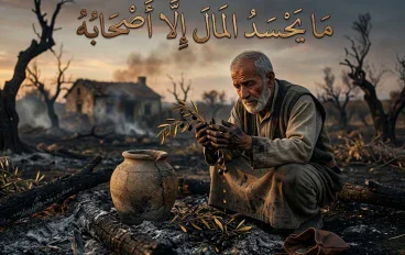 ما يحسد المال إلا أصحابه
