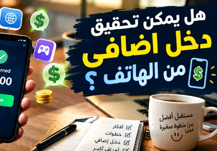 هل يمكن تحقيق دخل إضافي من الهاتف؟
