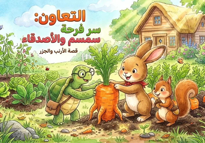الأرنب سمسم والجزرة العملاقة