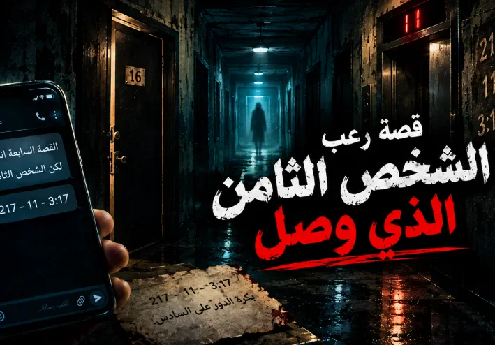 قصة رعب: الشخص الثامن الذي وصل