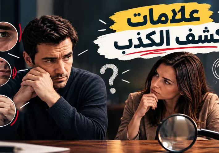 علامات كشف الكذب: كيف تكتشف أن شخصًا لا يقول الحقيقة؟
