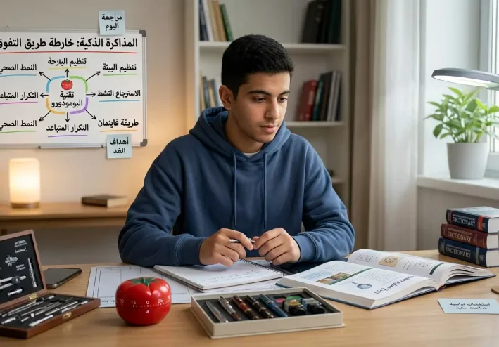سر التفوق الدراسي: كيف تذاكر بذكاء وتضاعف تحصيلك في نصف الوقت؟