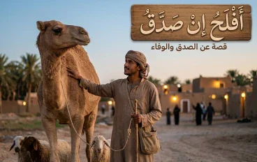 افلح ان صدق