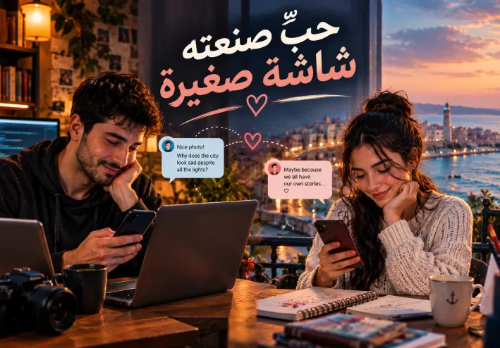 حبٌّ صنعته شاشة صغيرة.. هل يمكن أن يصبح الغريب أقرب إلينا من الجميع
