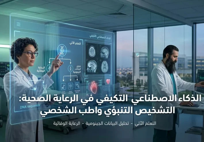ثورة الذكاء الاصطناعي التكيفي في الرعاية الصحية: من التشخيص التنبؤي إلى الطب الشخصي المخصص