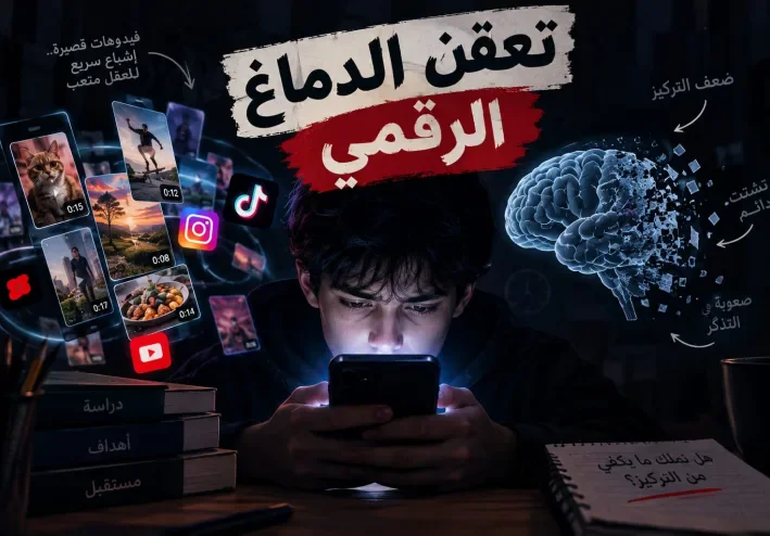 تعفن  الدماغ الرقمي